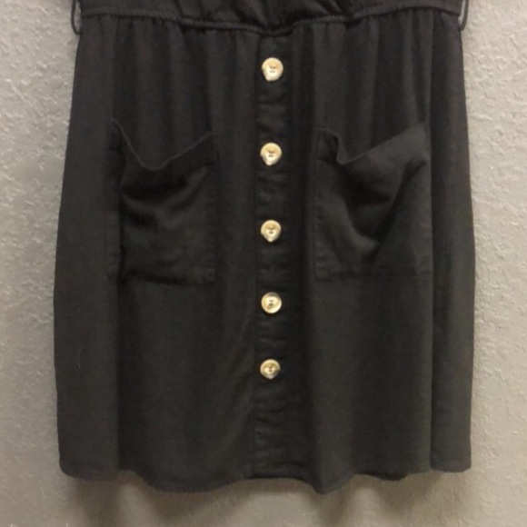 Used Black Sweet Wanderer Button Dress - Picture 4 of 8